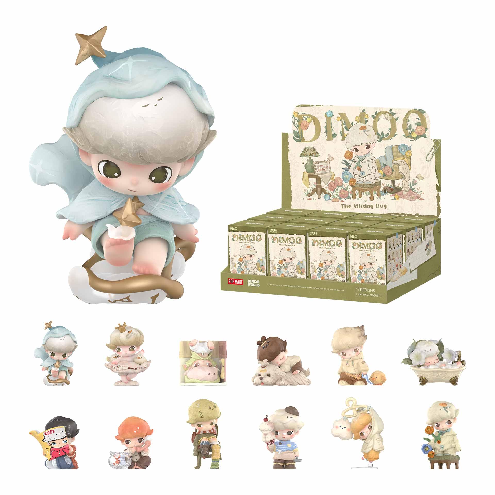 Amazon.com: POP MART DIMOO The Missing Day Series Blind Box