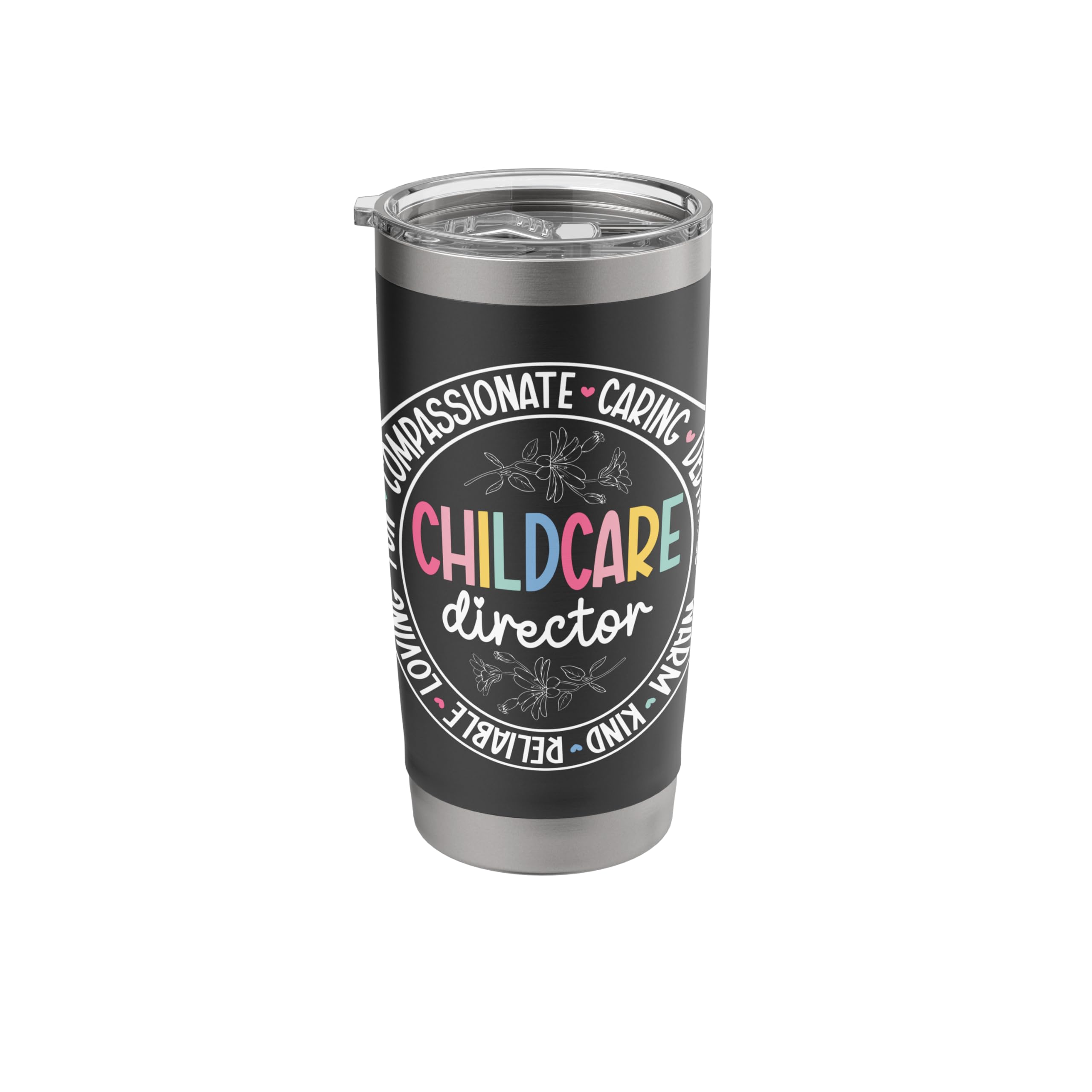 Childcare Director Child Care Director Appreciation Circle Stainless Steel Insulated Tumbler