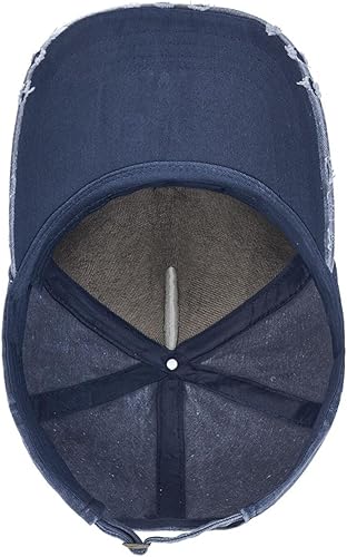 Miniatura 6 de Mans - Gorra de béisbol para mujer, estilo vintage, lavada, desgastada, para festival de música