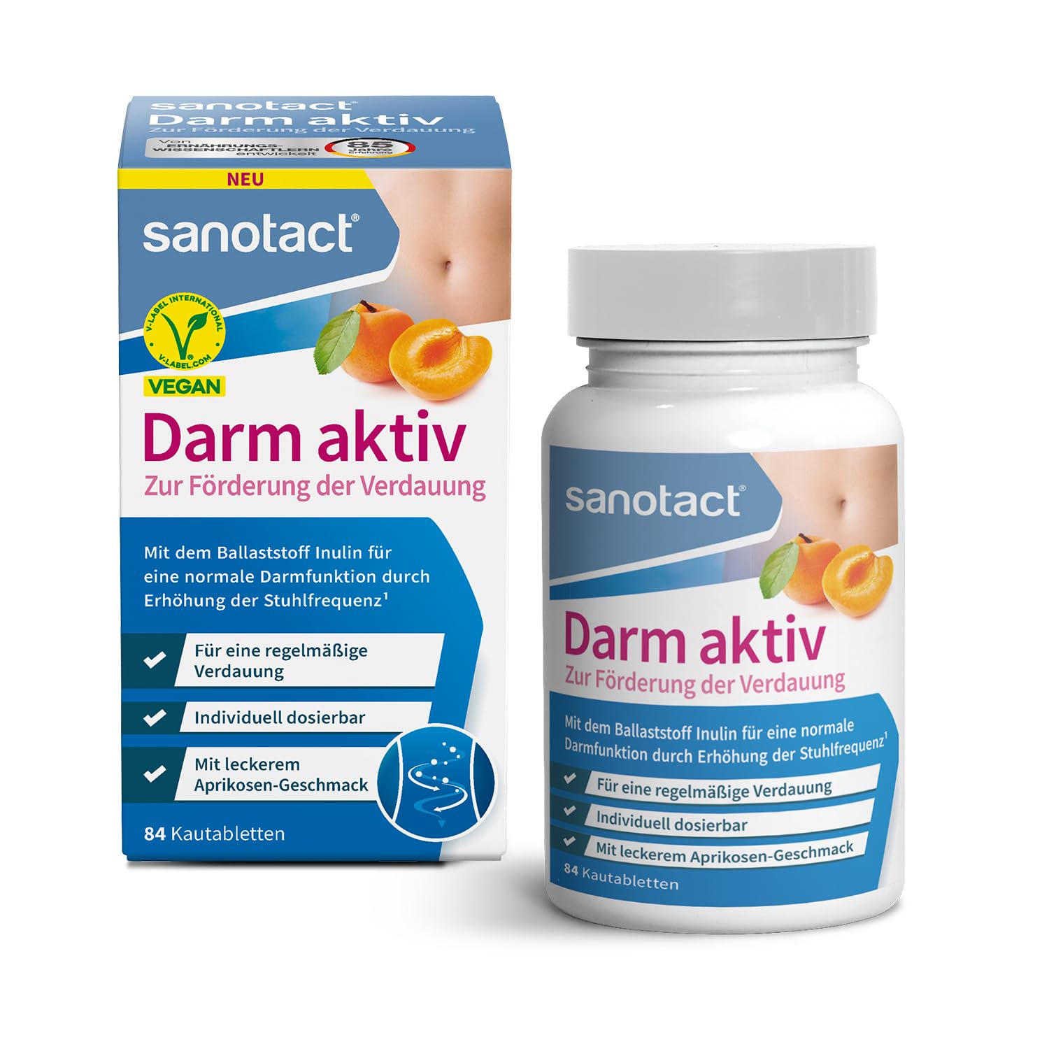 Sanotact Darm AKTIV Kautabletten