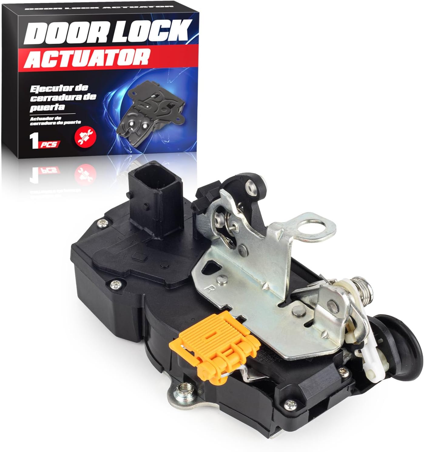 ENA Power Door Lock Latch Actuator Rear Right Passenger Side Compatible with Chevy Silverado 1500 2500 3500 HD GMC Yukon XL 1500 2500 Cadillac Escalade ESV 2006-2014 Replacement for 931109 15785127