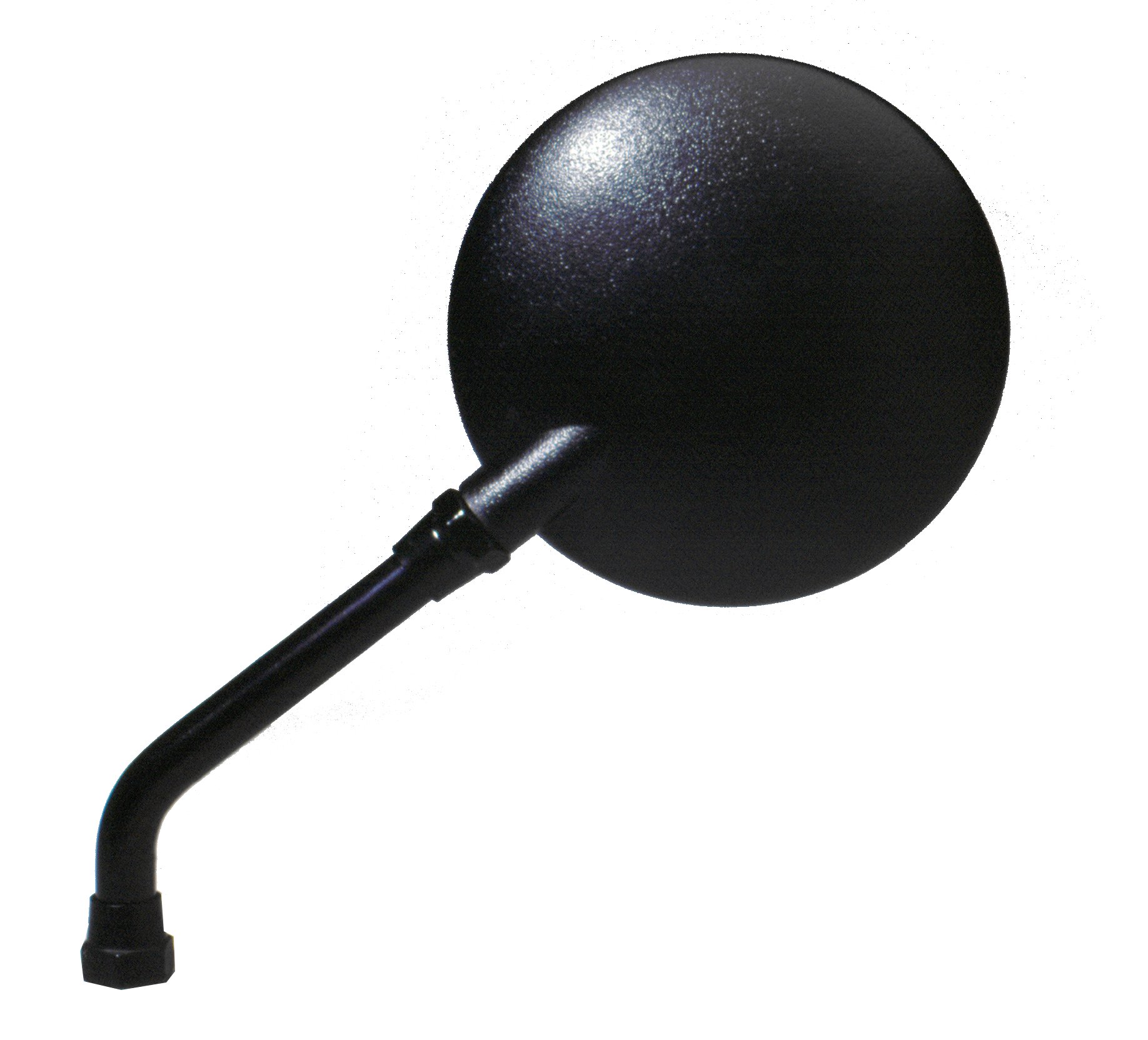 Amazon.com: Ken Sean 941036 Black Composite Universal Round Mirror 