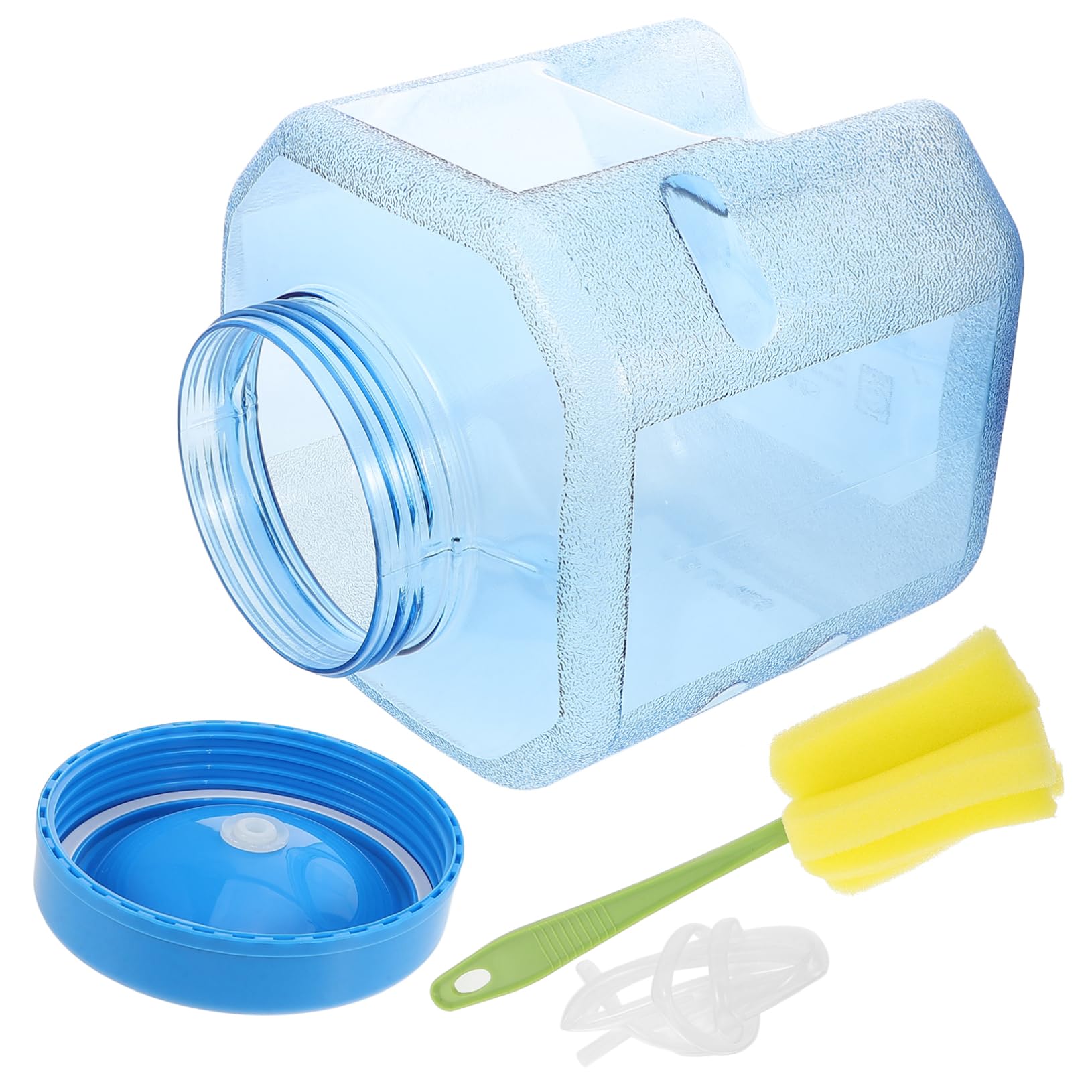 ibasenice Tragbarer Wasserspeicherbehälter Faltbarer Wasserkanister für Camping Outdoor Aktivitäten Lebensmittelechter mit Komfortablem Tragegriff Vielseitig Einsetzbar