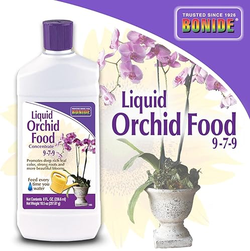 Miniatura 6 de Bonide Liquid Orchid Food - Fertilizante líquido concentrado de 9-7-9, 8 onzas para raíces y flores fuertes, uso al regar