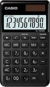 Casio Sl-1000sc-bk One Size