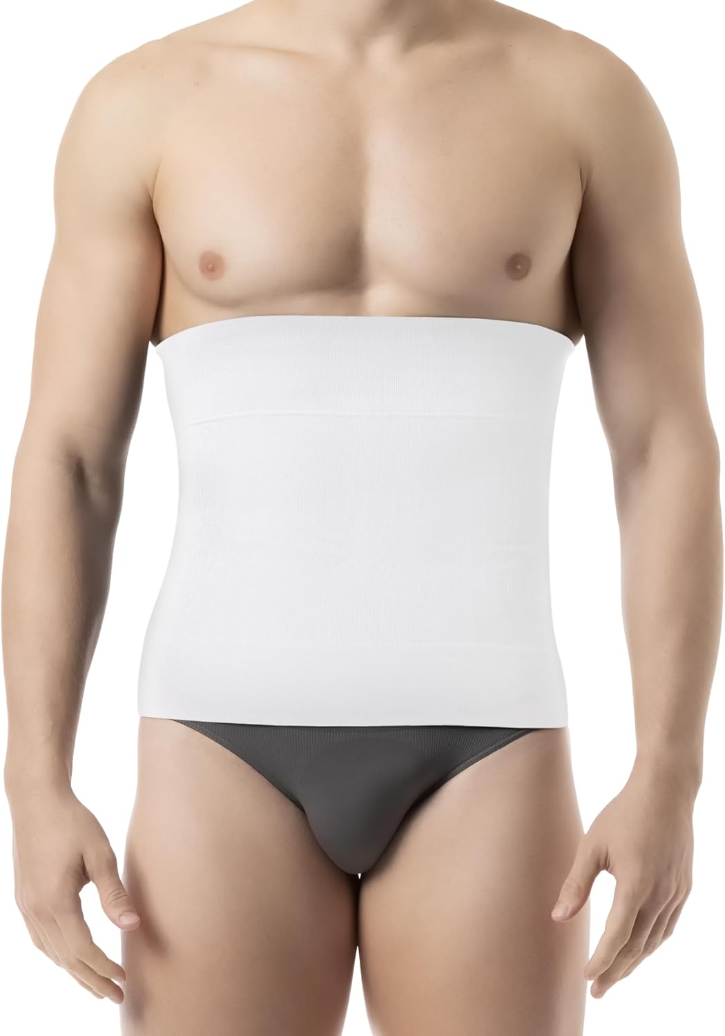 Farmacell Men's Waist Slimmer, Stomach Compression, Tummy Control Shapewear, Made in Italy, 405