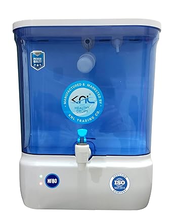 KNL Eco NF80, Nanofiltration/NF + SS UV water purifier (Blue & white), 9 ltrs storage tank, retains minerals without TDS controller/adjuster, better than RO water purifier (For TDS 600 to 1200)