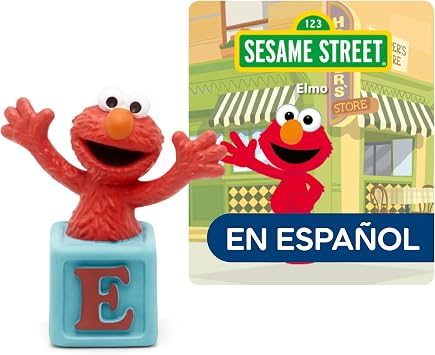 Tonies Elmo Figura de Audio de Sesame Street [en Espanol]