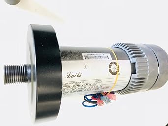 H.F Exchange DC Drive Motor with Flywheel 130VDC, 1939watts, 2.8hp Powerful Duty Permanent Magnet Smooth Operation Easy Replacement Treadmill Motor P/N 378730 Work with Nordic-Track T 6.7 S