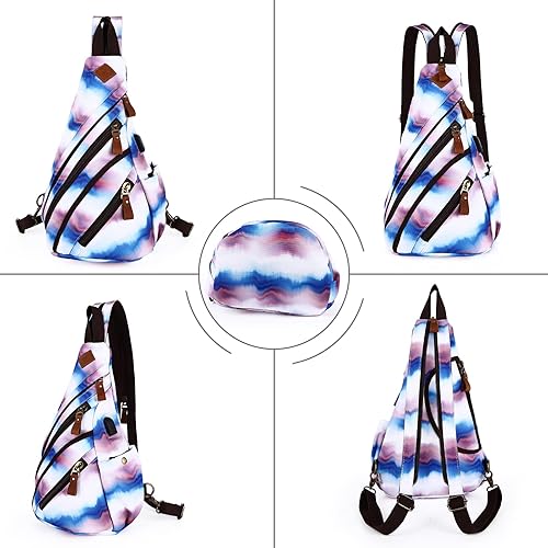 Miniatura 4 de Bolso de mensajero de lona para los hombres pequeña mochila hombro mochila mochilas de mujer