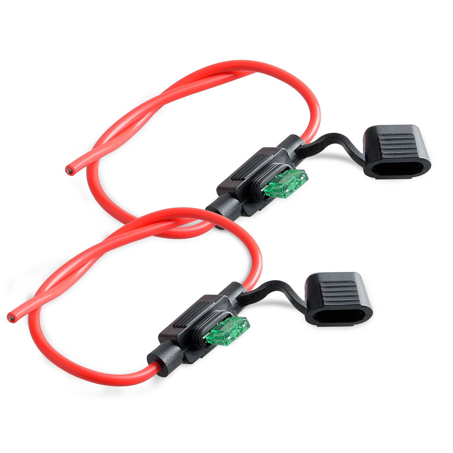 7-teiliges Sicherungsset Für Auto & LKW - 12AWG Kabel, 32V 20A, Wasserdicht Mit Vollguss-Gehäuse