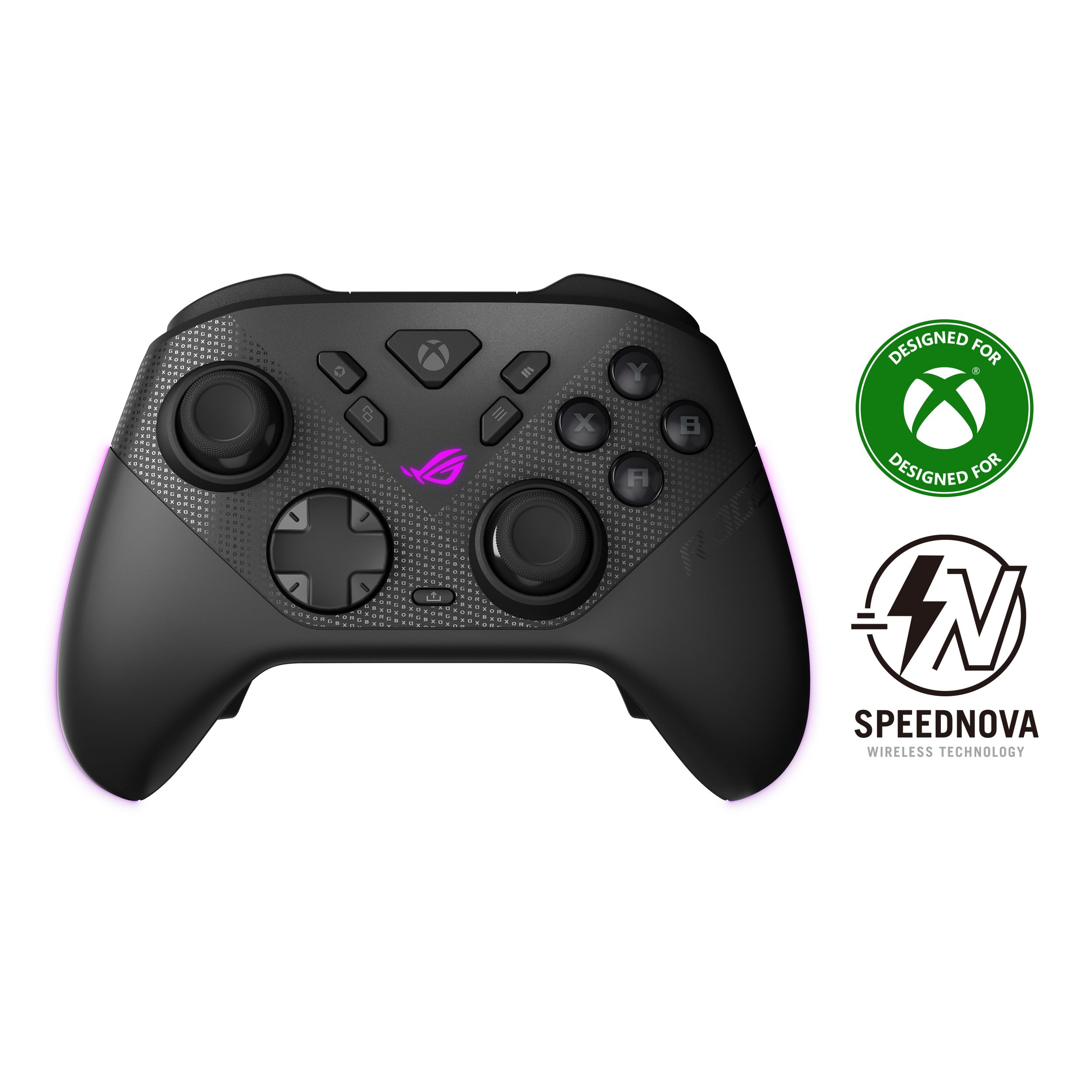 ASUS ROG Raikiri II Xbox Wireless - Mando gaming con joysticks TMR, compatible con Xbox/PC/Ally, frecuencia de sondeo de 1000 Hz, gatillos de dos modos, 4 botones traseros, hasta 50h de batería