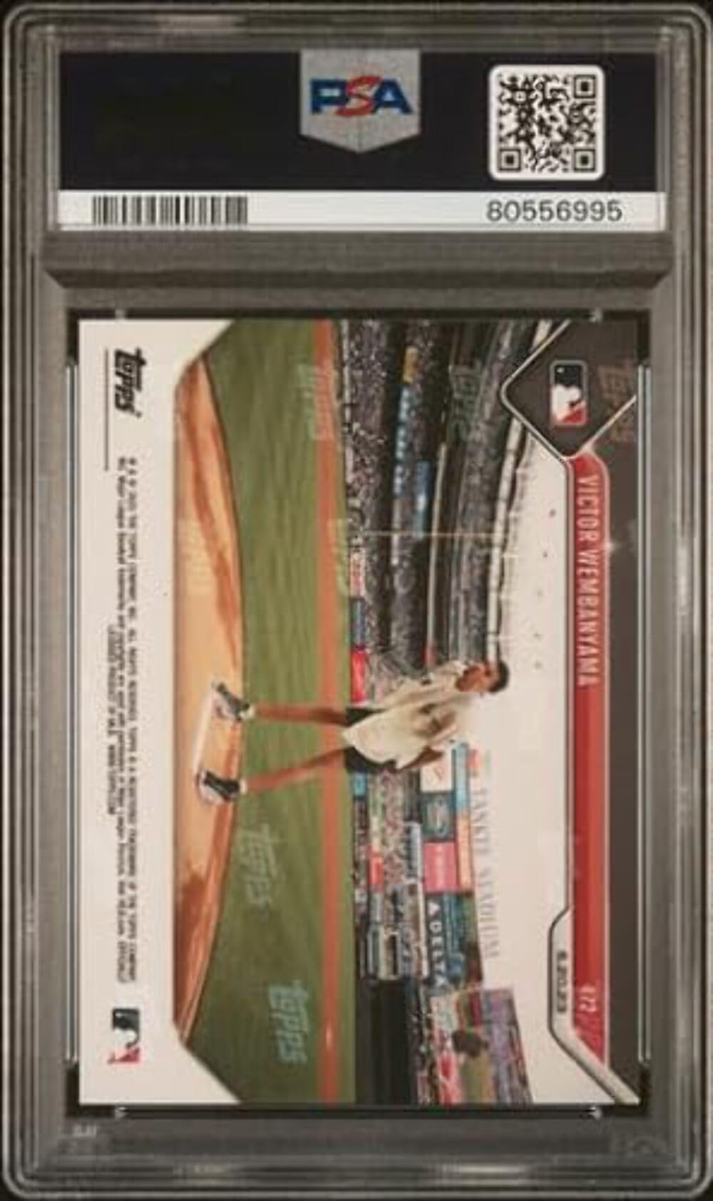 Graded 2023 Topps Now Victor Wembanyama #472 Rookie RC Basketball Card PSA 10 Gem Mint