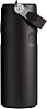 STANLEY 1913 Botella deportiva de agua con popote abatible 0.47L - Negro | 8 horas fría - 40 horas helada - Libre de BPA - Resistente a fugas - Apta para lavavajillas - Cabe en portavasos 1