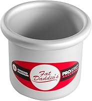 Vista 23 de Fat Daddio's - Juego de 2 moldes para pasteles redondos de aluminio anodizado, 8 x 2 pulgadas