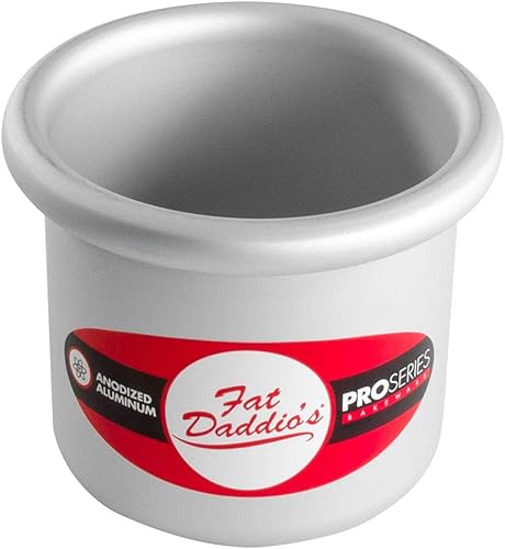 Vista 23 de Fat Daddio's - Molde redondo para pasteles, 14 x 3 pulgadas, plateado