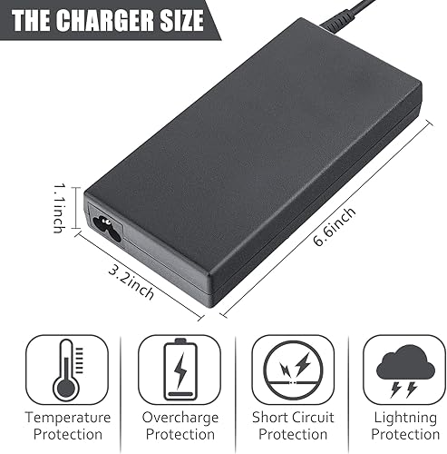 Miniatura 3 de Cargador de portátil de 150 W, 19.5 V, 7.7 A, para HP ZBook 15 G3 G4 G5 15 G6 OMEN 15 17 Gaming Pavilion 17 15 14 ADP-150XB B A150A05AL Adaptador de