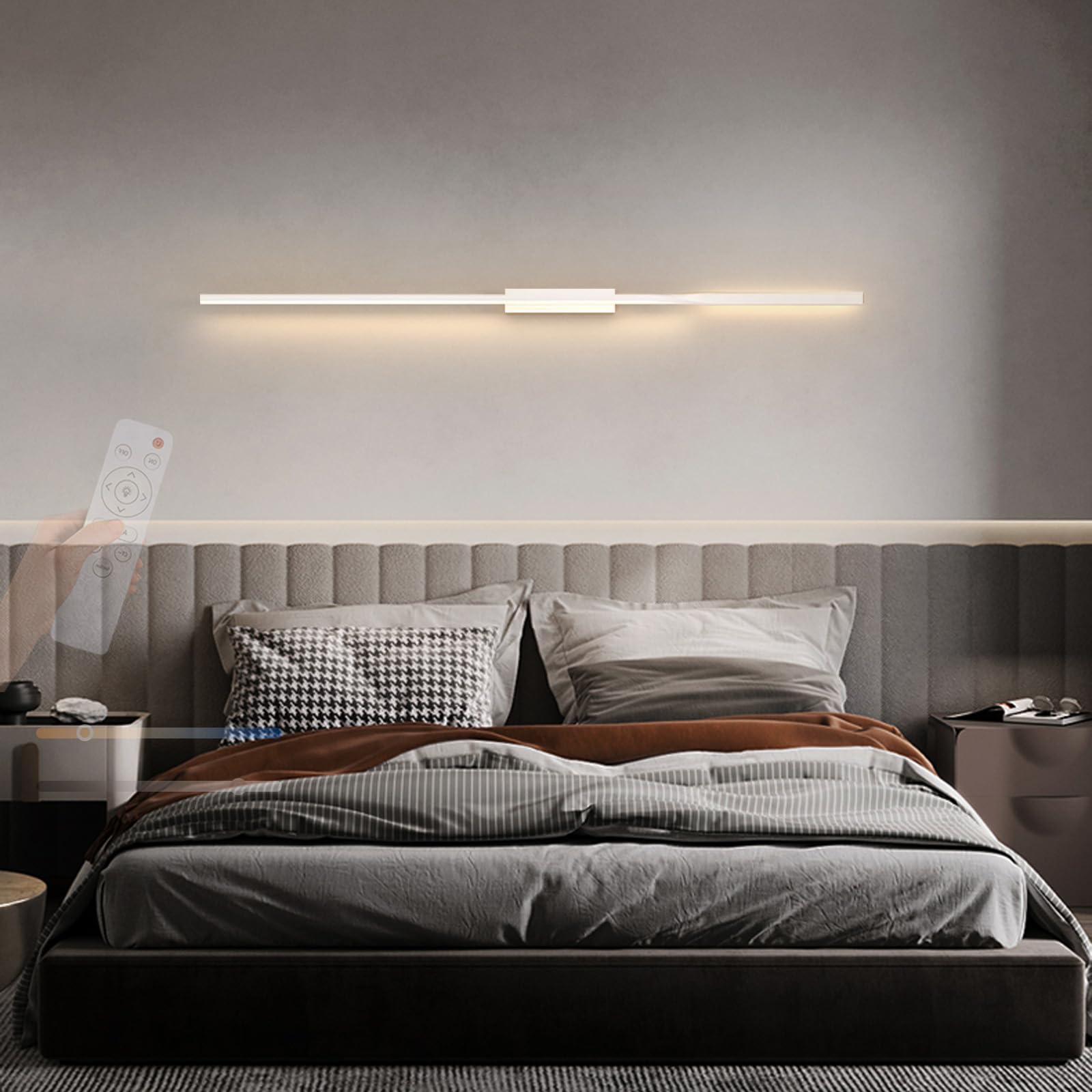 Lámpara de Pared con Mando a Distancia y Tonalidad LED Regulable 8