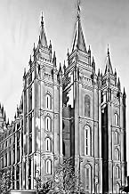 Salt Lake Temple Notebook: College Lined Journal