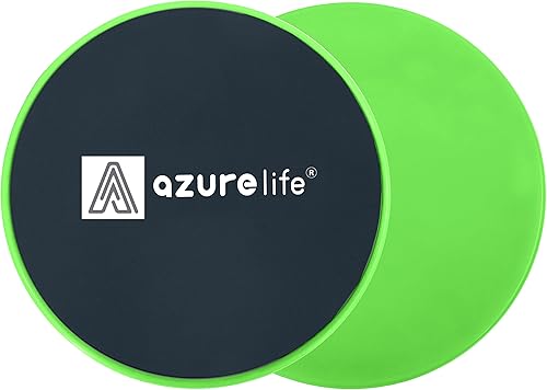 Miniatura 11 de Deslizadores de ejercicio para el núcleo, discos deslizantes de doble cara para uso en alfombras o suelos de madera, ligeros y portátiles, perfectos