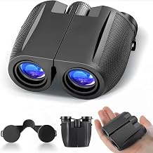 12x25 Compact Binoculars Lightweight Binoculars for Adults, FMC Multi-Layer Optics and BAK-4 Prisms, Ideal for Outdoor Sports, Travel, Hunting, Concerts