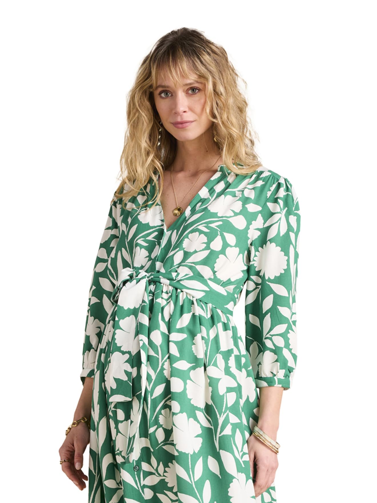 ENVIE DE FRAISE Robe Longue Motifs Fleurs Grossesse et Allaitement