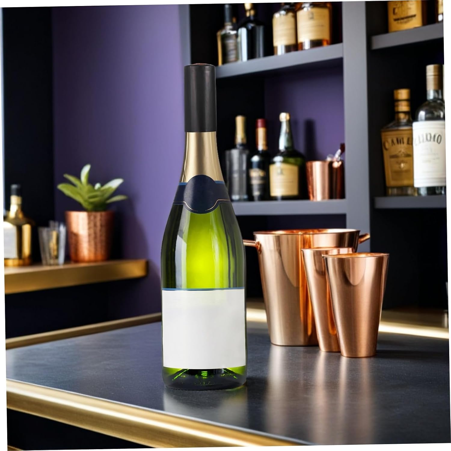 50pcs Wine Shrink Wrap Caps Plastic with Tear-off Tabs for Bottle
