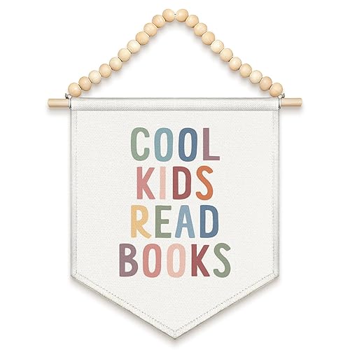 LIANGW Reading Corner Decor for Classroom, Cool Kids Read Books