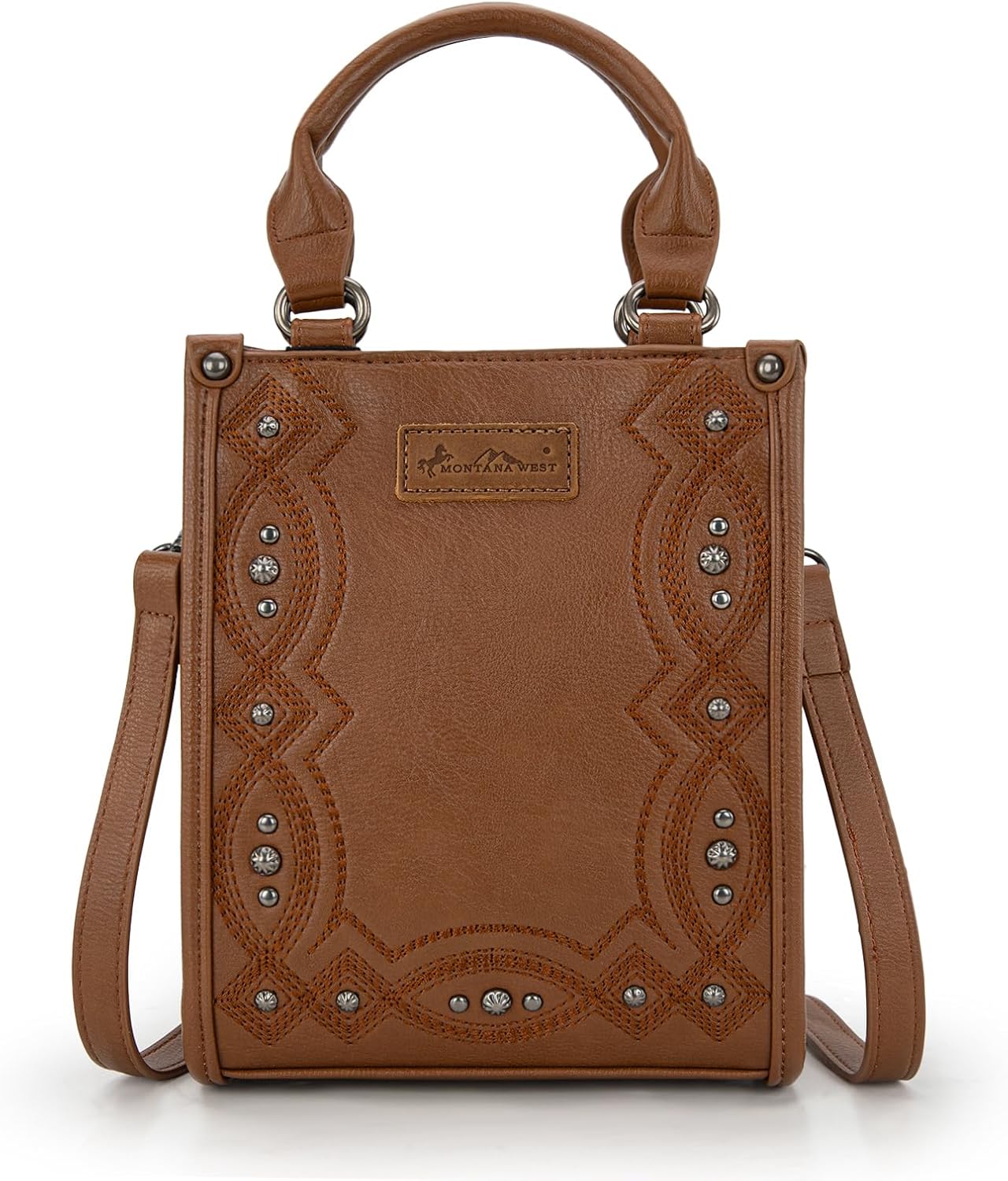 Montana West Western Women's Crossbody Handbag Ladies Small Crossbody Bags for Women Designer Top Handle Handbags