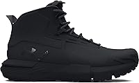 Under Armour Men's Charged Valsetz Mid Tactical Boots - Lightweight Cushioned Military Boots for All-Day Comfort & Durability