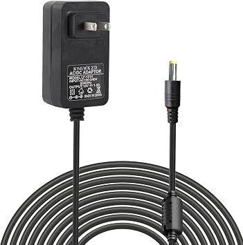 15W Charger Replacement for Echo Show 5 1st gen / 2nd gen, Alexa Echo Dot 3rd Generation/Dot 5th Gen/Dot 4th Gen/Kids Edition, Pop Power Cord Adapter Plug, Black