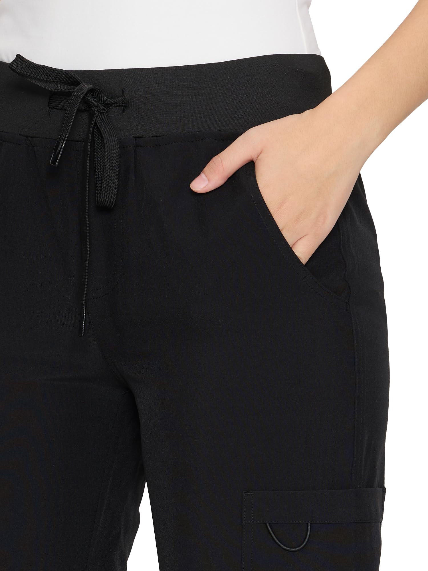 floralhue Women's Scrub Pants - Breathable & Soft Straight-Leg Pull-on Cargo Pant,Drawstring Bottoms with 3 Pockets — view 7