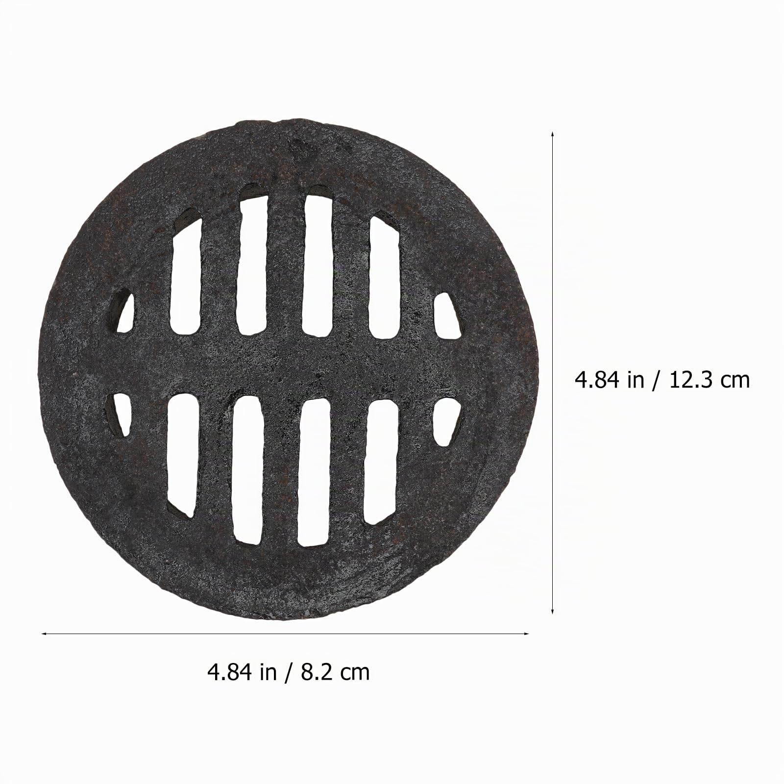Veemoon 1pièce Couvercle De Drainage Fonte Intégré pour Évacuation Siphon De Sol pour Maison Et Jardin Design