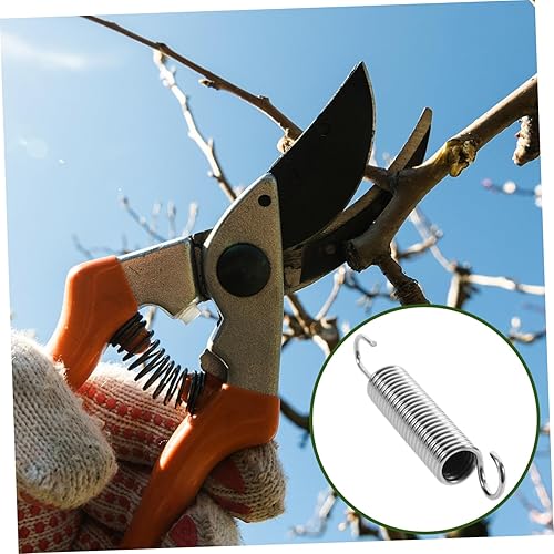 Miniatura 3 de 10 piezas de muelles de cizallamiento de suministro de repuesto de primavera de jardín de precisión para podadoras tijeras reutilizables largas