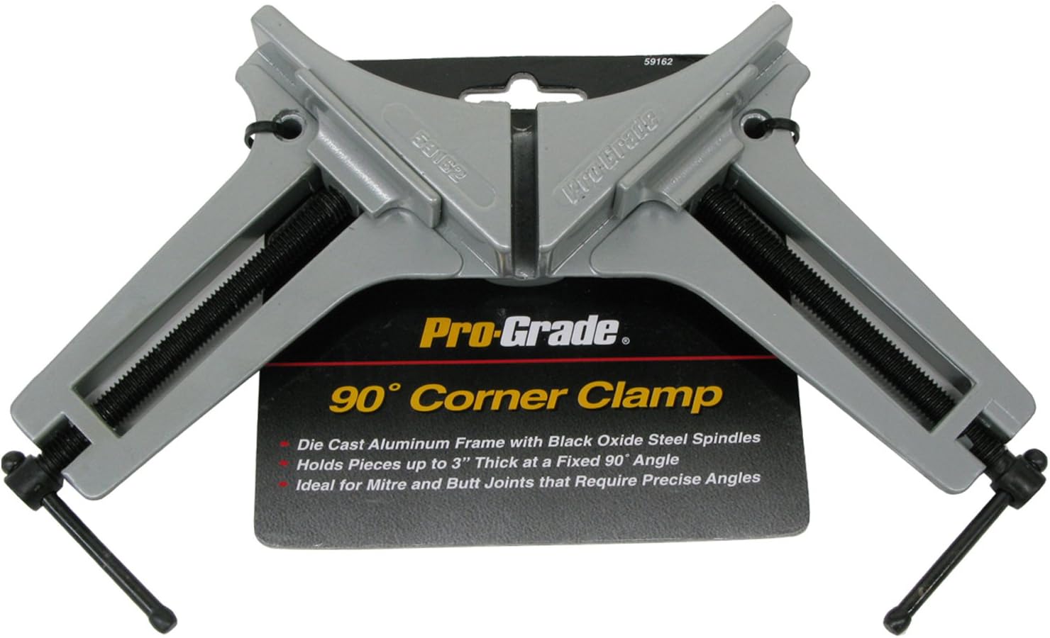 Prograde 8" x 4" C-CLAMP,Silver,59139