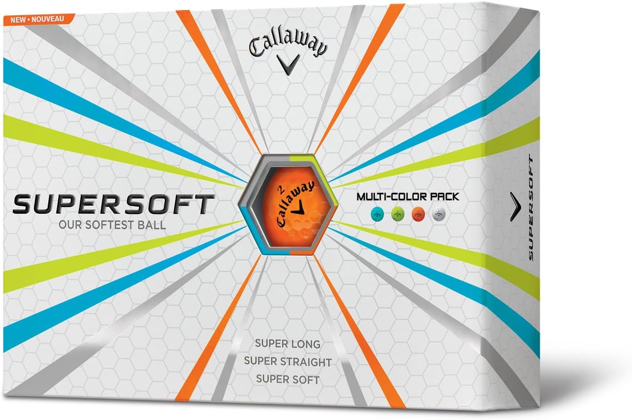 Callaway Supersoft Golf Balls (One Dozen) Prior Generation Model