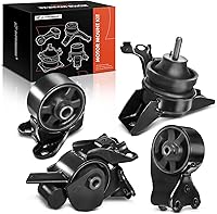 Vista 1 de A-Premium Kit de 4 piezas de soporte de motor y transmisión [Transmisión automática] Compatible con Hyundai Elantra 2001-2006, Tiburon 2003-2005, L4
