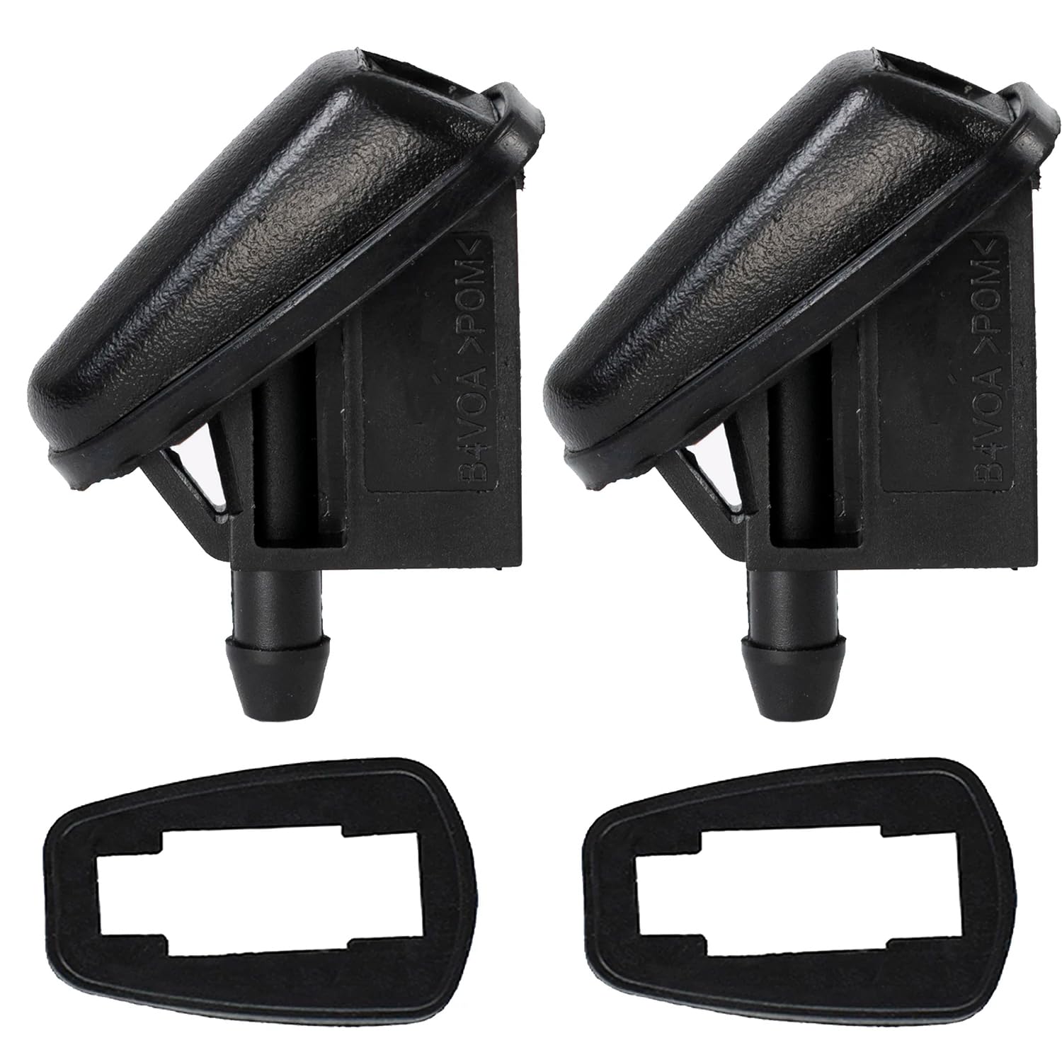 LECREA Car Windscreen Washer Jets Spray Nozzle, for Mini Cooper One R50 R52 R53 Car Windshield Spray Nozzle Sprayer, 2 Pack