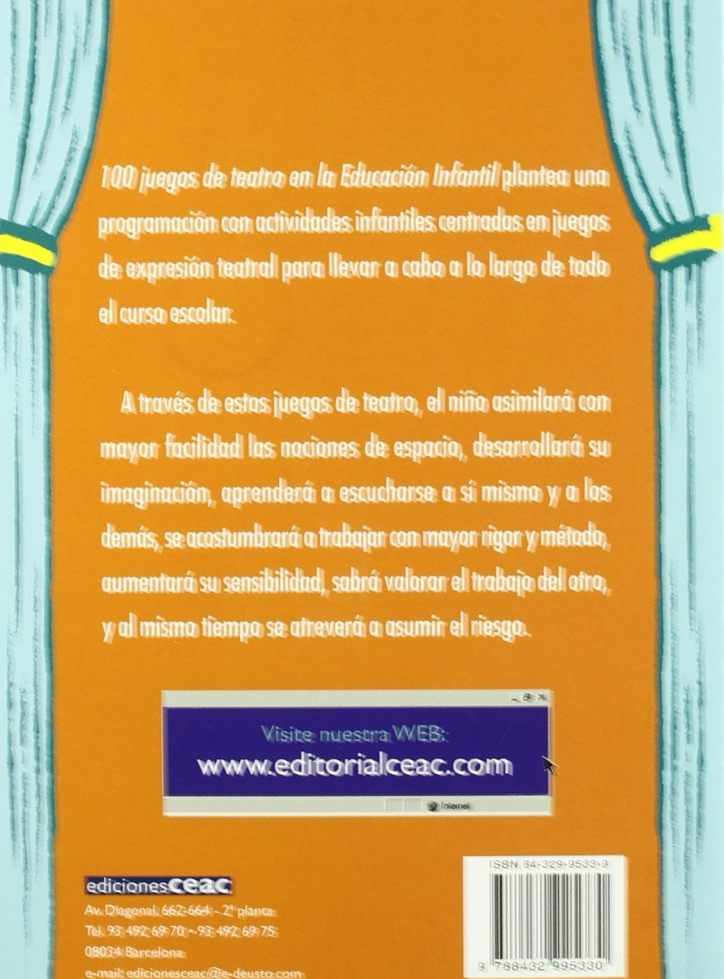 100 juegos de teatro en la educación infantil (Juegos y Actividades)