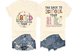 Happy First Day of School Shirt for Women