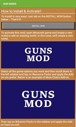 Military Modern Gun Mods