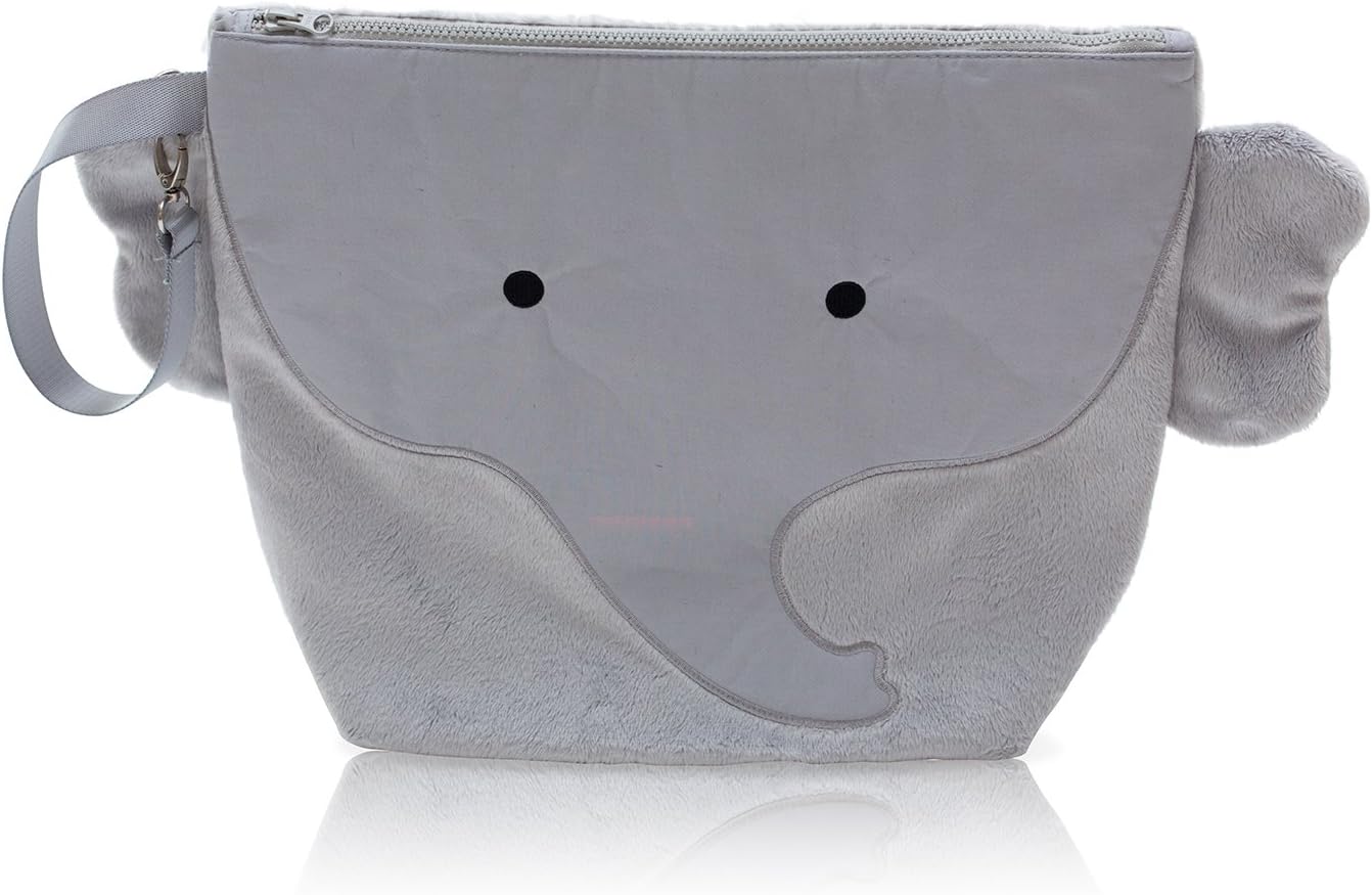 Palm Beach Crew Waterproof Wet Bag and Backpack, Pebbles Gray Elephant