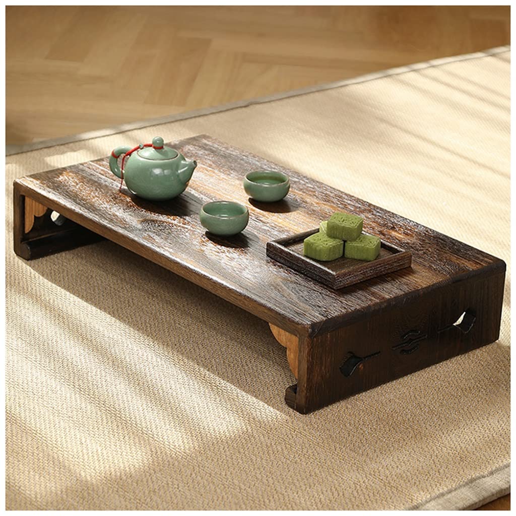 Amazon.com: Japanese Tatami Low Table Wooden Coffee Table Portable