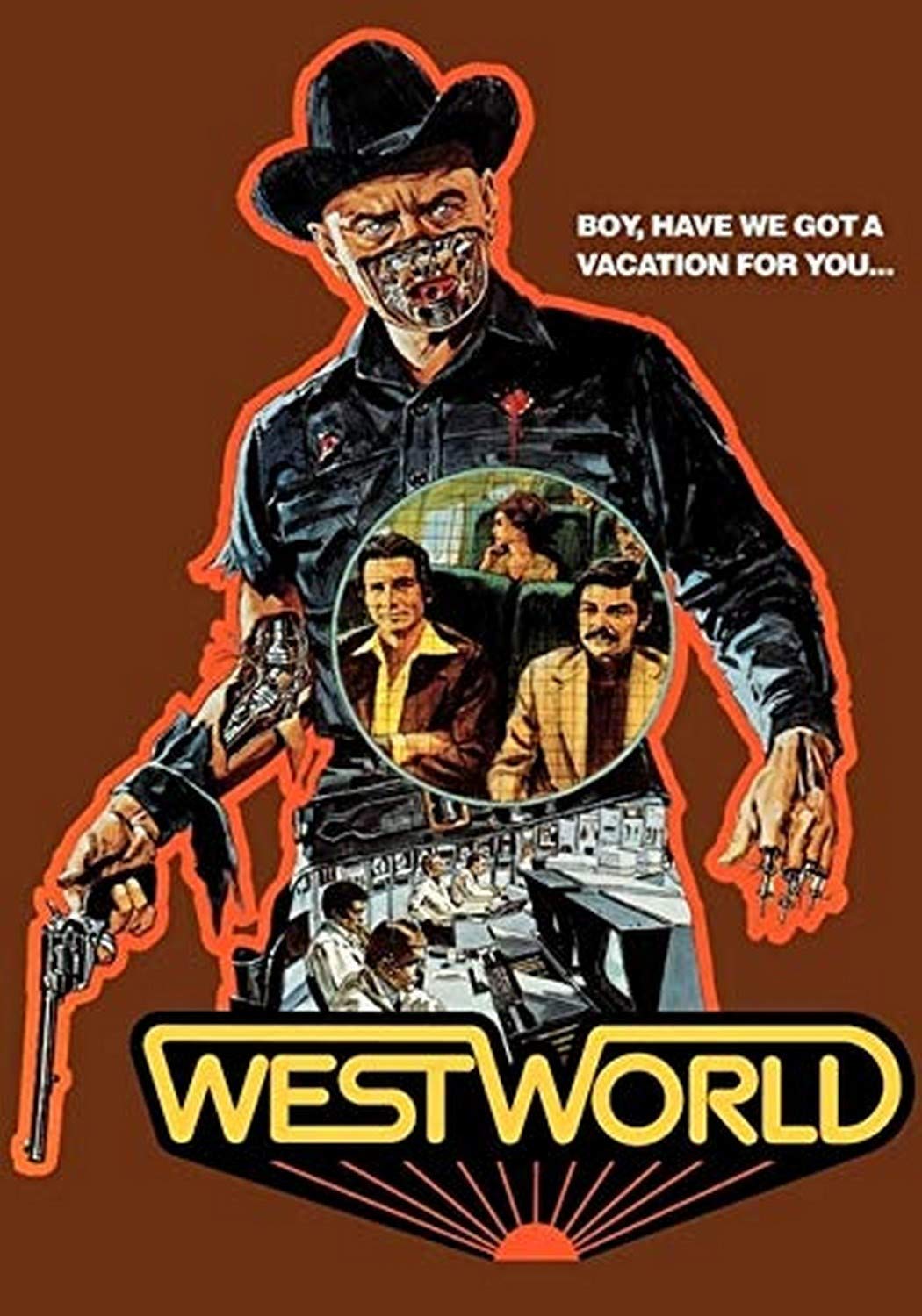 Amazon.com: Posterazzi Westworld Yul Brynner 1973 Movie