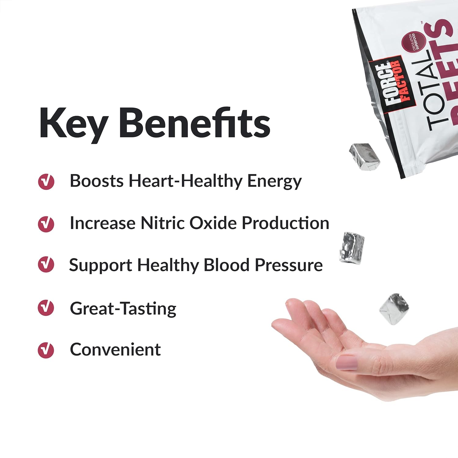 Force Factor Total Beets Blood Pressure Support Supplements with Beet Powder & Better Turmeric Joint Support Supplement for Extra Strength Joint Health