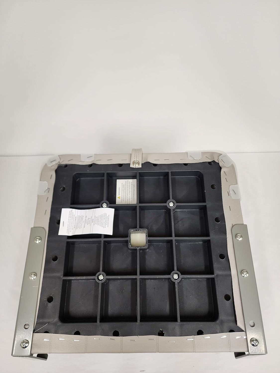 Boat Seat Fold Down Low Back Grey/Navy 1001-ABD