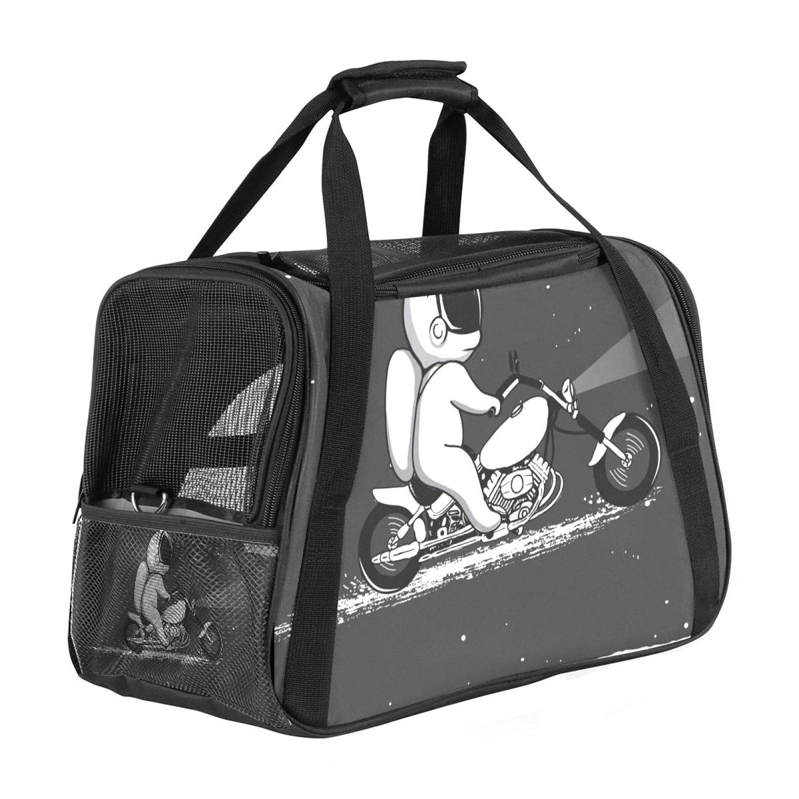Bolsa de viaje portátil de cara suave para evitar el estrés de tu gato en trayectos