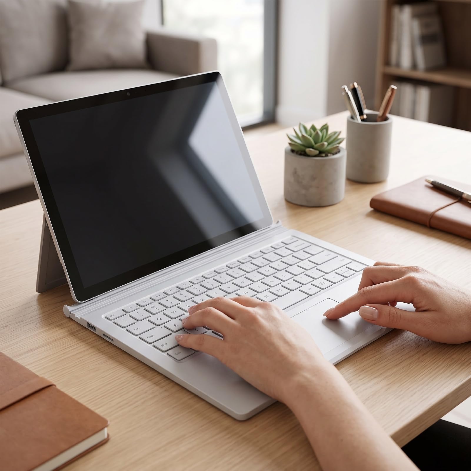 Sxhlseller Tastiera Retroilluminata a Grandezza Naturale, Touchpad