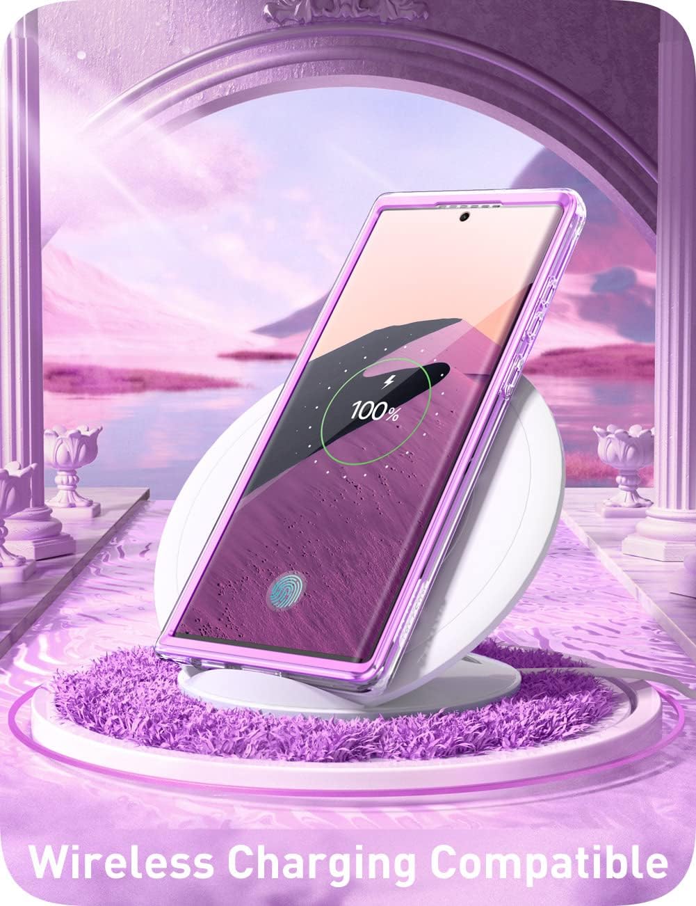 i-Blason Cosmo Series Case for Samsung Galaxy S23 Ultra 5g (2023 Release), Slim Full-Body Stylish Protective Bumper Case with Built-in Screen Protector (Ameth) - Image 6