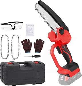 Mini Chainsaw-6 Inch Brushless Motor Cordless Chainsaw With 8000mAh